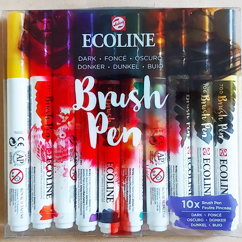 Ecoline brush Pen Abc Creative Art 11509802 Dark 2