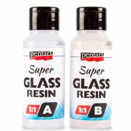 Pentart živica 2x125ml super glass resin